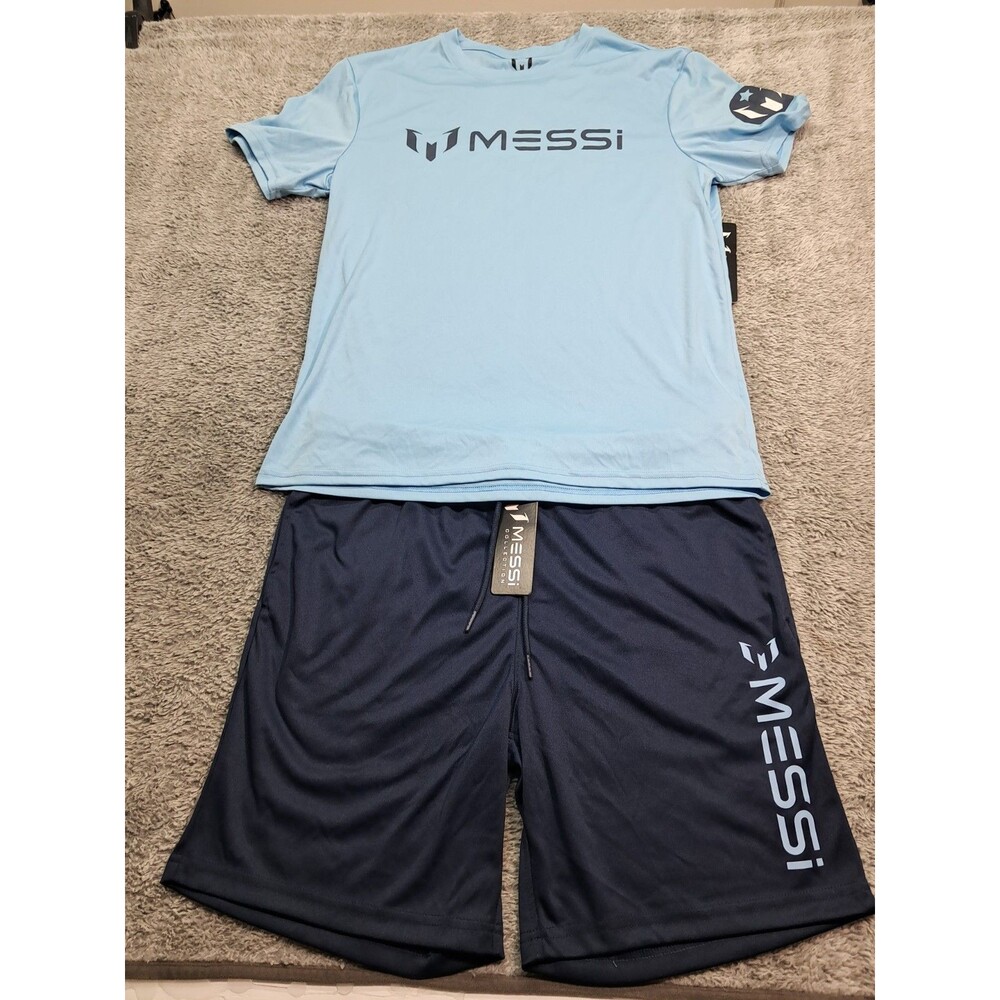 Lionel Messi Soccer Shirt and Shorts Mens Sz Medium Jersey 10 Soccer Argentina